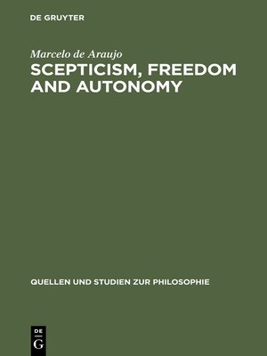 cover image of Scepticism, Freedom and Autonomy